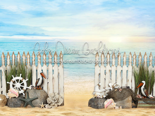 Summertime Beach - 6x8 - BD (Fleece)