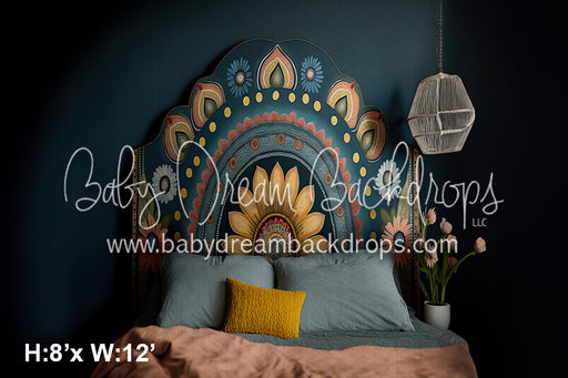 Sunflower Boho Headboard (SM) 