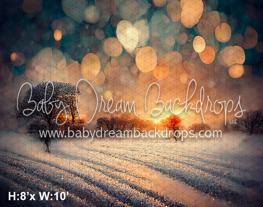 Sunset Snowy Field (SM)