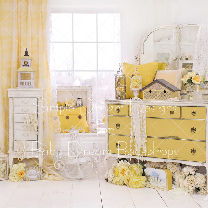 X Drop sunshine and lace