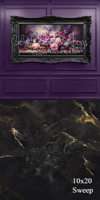 Sweep Purple Wainscott Lilac Wall (VR)