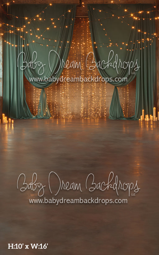 Sweep Sage Sheer Organza V2 Drape Collection (BD)