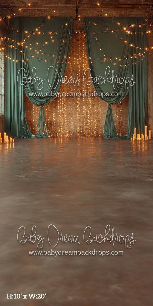 Sweep Sage Sheer Organza V2 Drape Collection (BD)