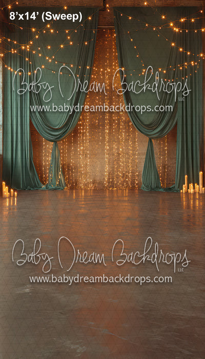 Sweep Sage Sheer Organza V2 Drape Collection (BD)