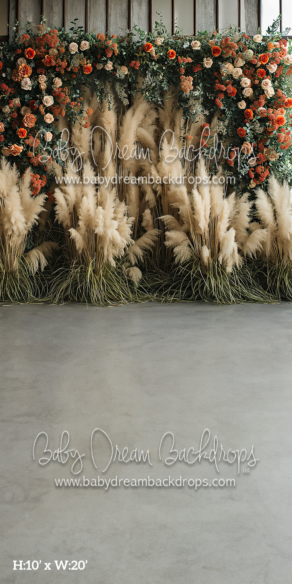 Sweep Spring Boho Arrangement (BD) — Baby Dream Backdrops