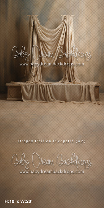 Sweeps Draped Chiffon Cleopatra (AZ)