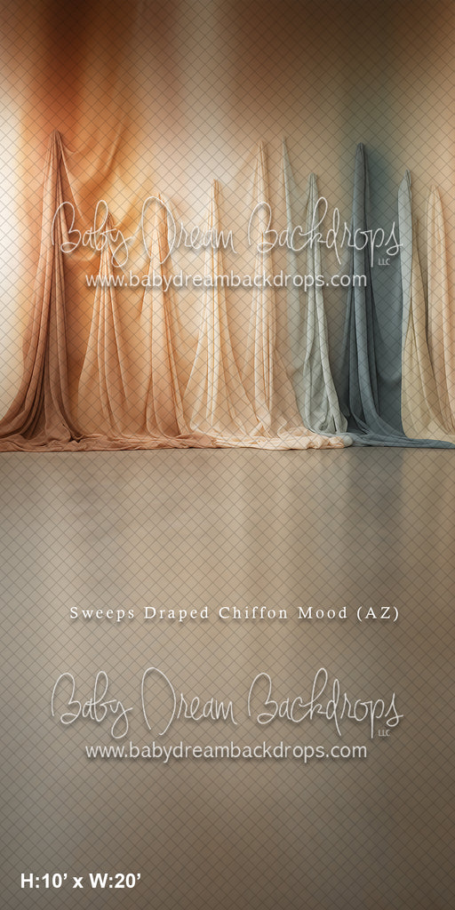 Sweeps Draped Chiffon Mood (AZ)
