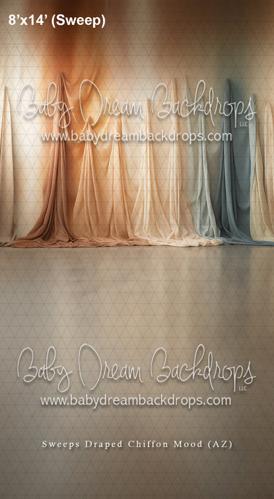Sweeps Draped Chiffon Mood (AZ)