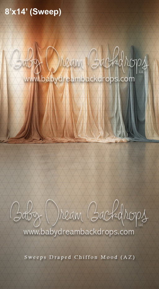 Sweeps Draped Chiffon Mood (AZ)