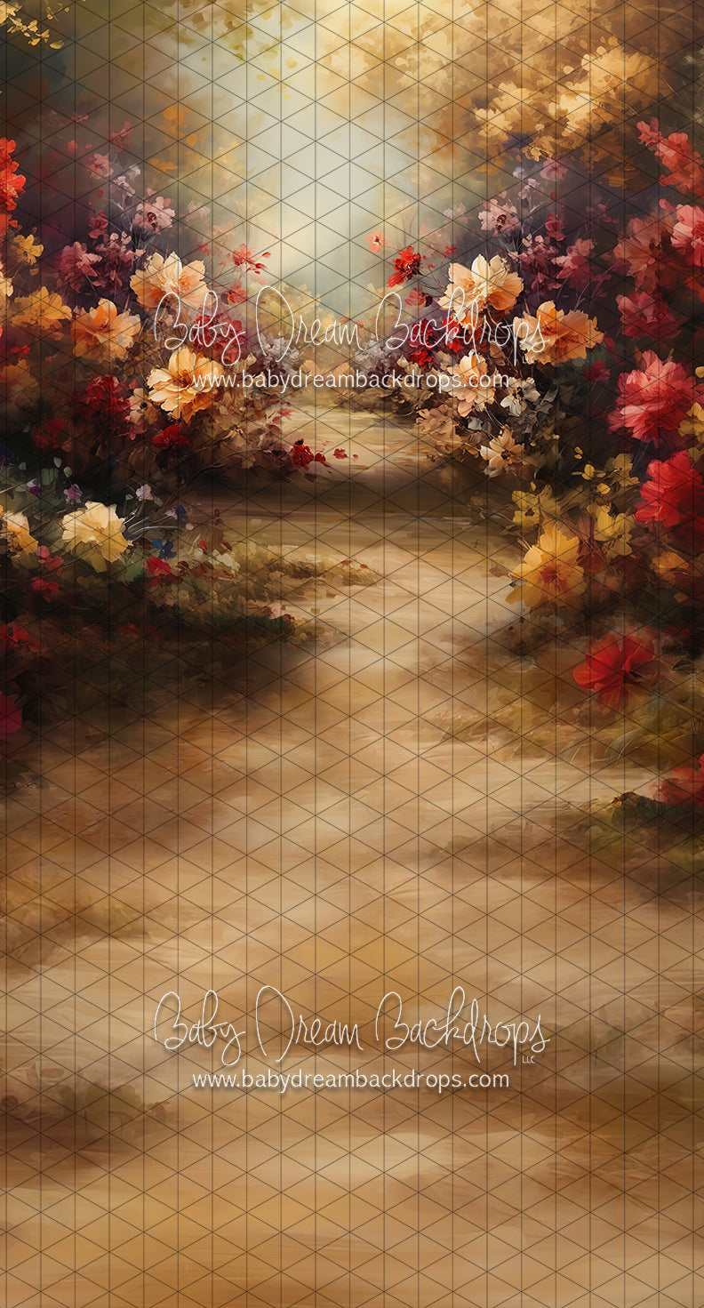 Walk In Backdrop Sweeps A Walk in Autumn (LL) — Baby Dream Backdrops