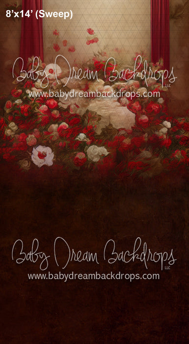 X Drop Sweeps curtain bouquet az