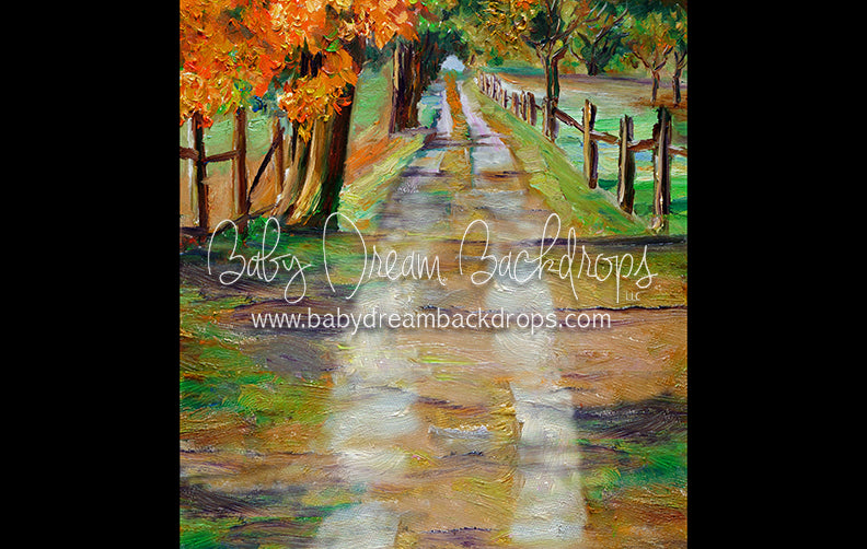 Sweeps Fall Country Road