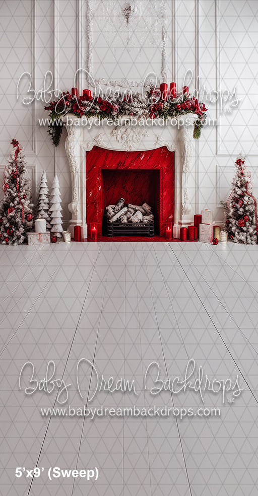 Sweeps Festive Red Marble (AZ)