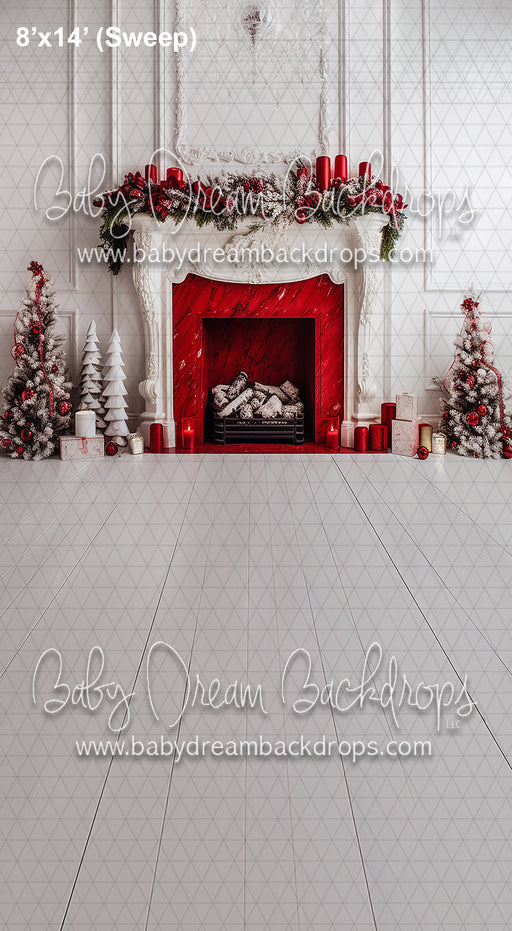 Sweeps Festive Red Marble (AZ)