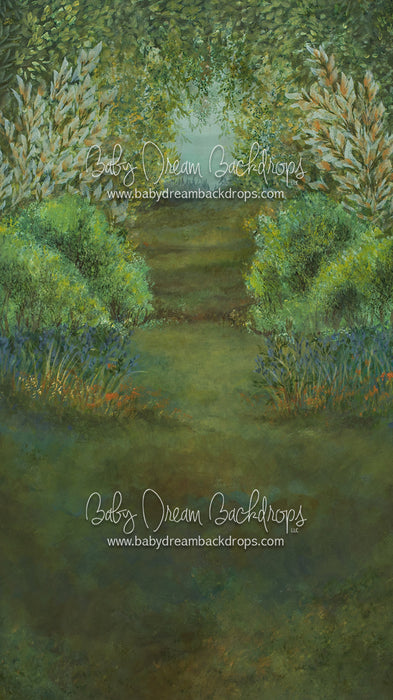 X Drop Sweeps garden greetings