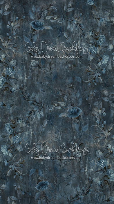 X Drop Sweeps heirloom blue blooms