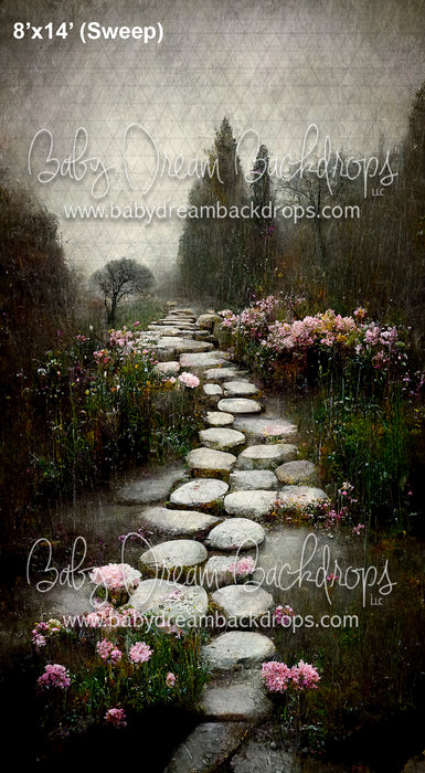 Sweeps Rainy Spring Path