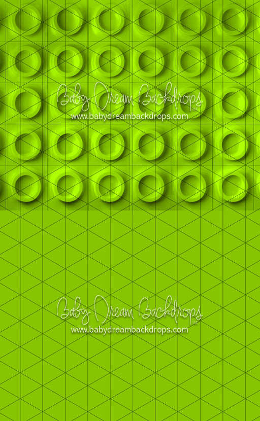 Sweeps Round and Round Lime (CC)