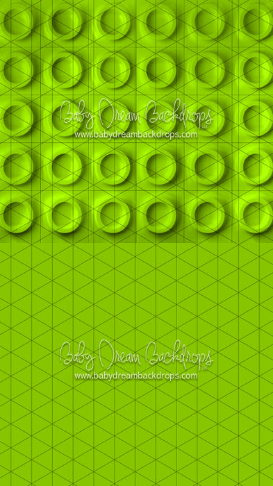 Sweeps Round and Round Lime (CC)