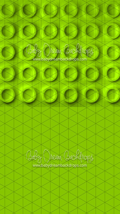 X Drop Sweeps round and round lime cc