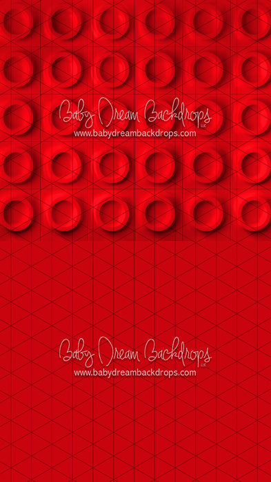 X Drop Sweeps round and round red cc