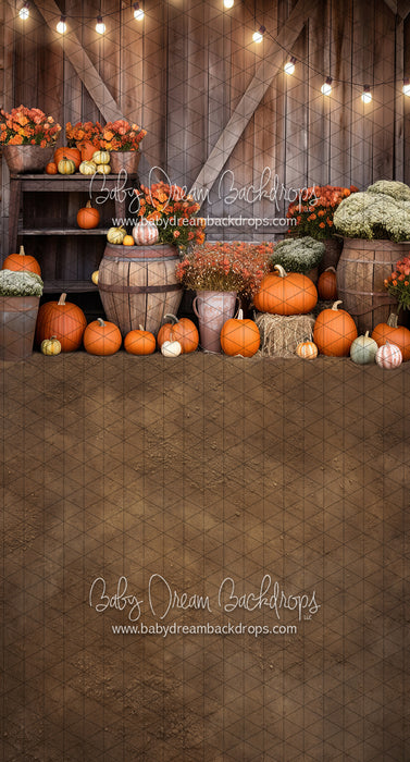 Sweeps Rustic Pumpkin Barn (JA)