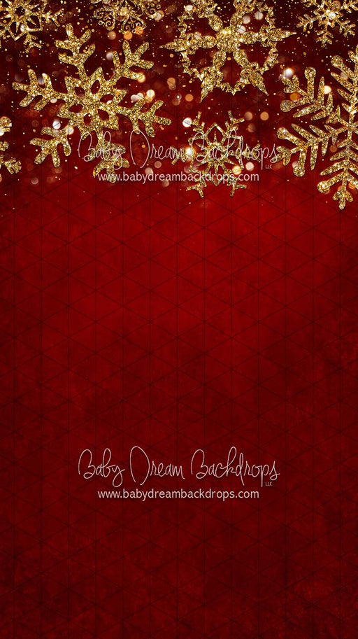 Sweeps Snow Dazzle Red and Gold