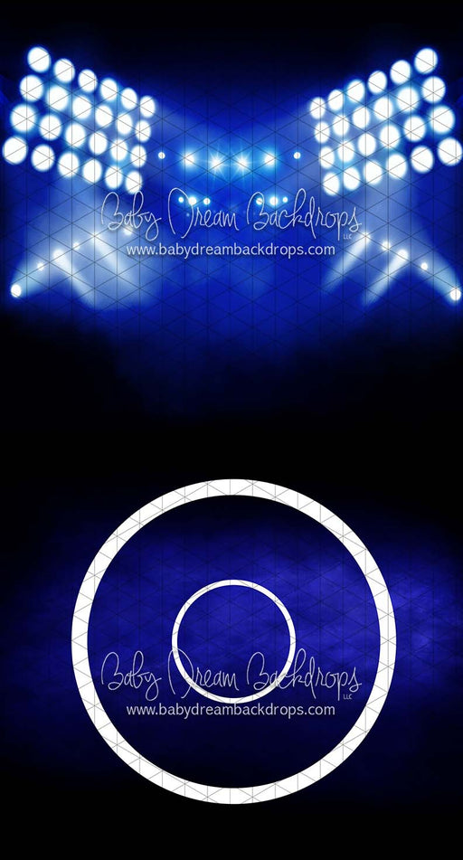 Sweeps Stadium Spotlight Blue Wrestling (CC)