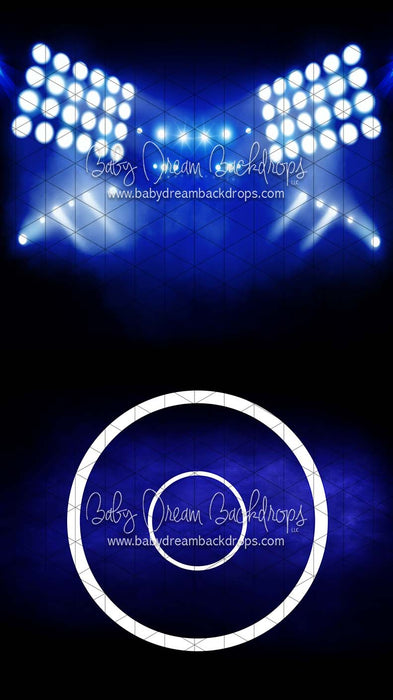 Sweeps Stadium Spotlight Blue Wrestling (CC)
