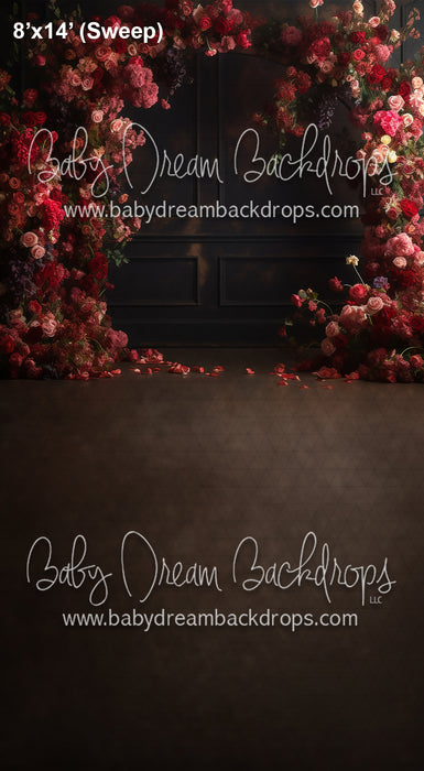 Sweeps Studio Red Floral Arch (AZ)