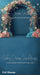 Sweeps Studio Teal Floral Arch (AZ)