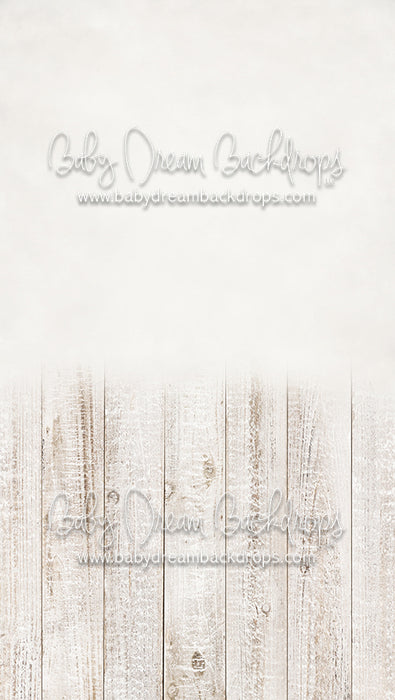 Sweeps Swan Faded Planks - 5x9 - CC (Fleece)