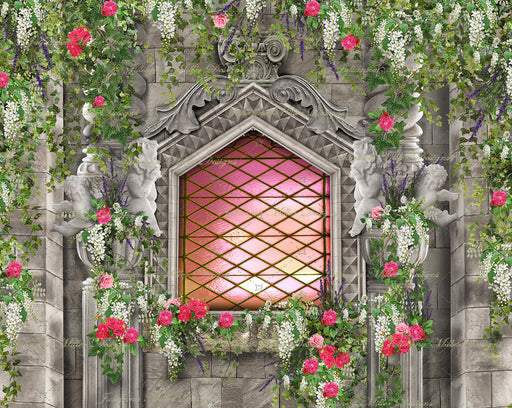 Sweet Cherub Window 