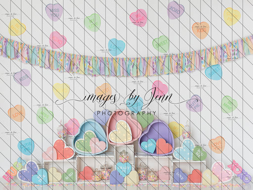 Sweet Colorful Hearts 