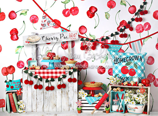 Sweet Cherry Pie - 6x8 - BS  