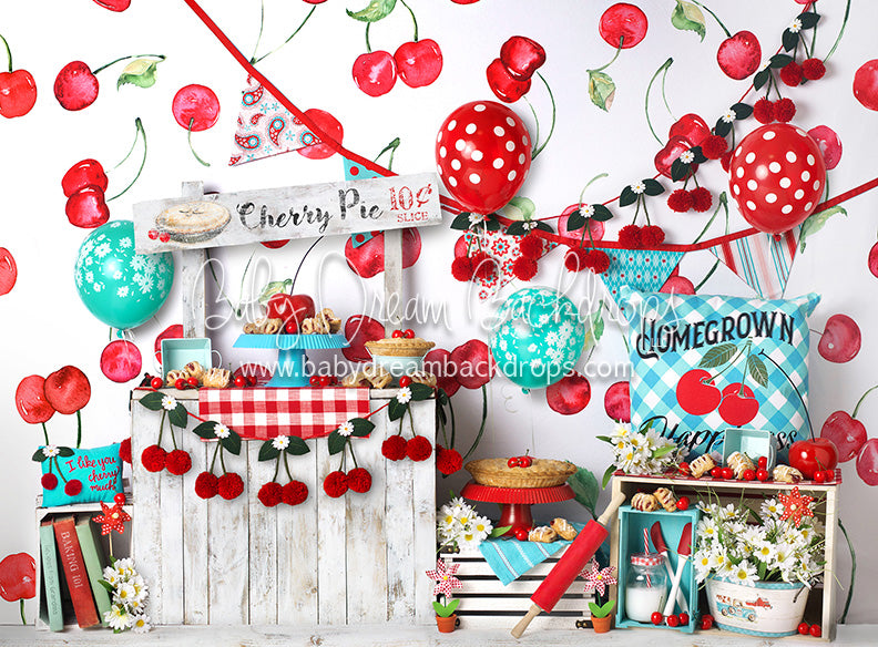 Sweet Cherry Pie Balloons - 60Hx80W- BS  