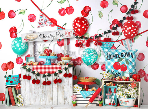 Sweet Cherry Pie Balloons - 6x8 - BS  