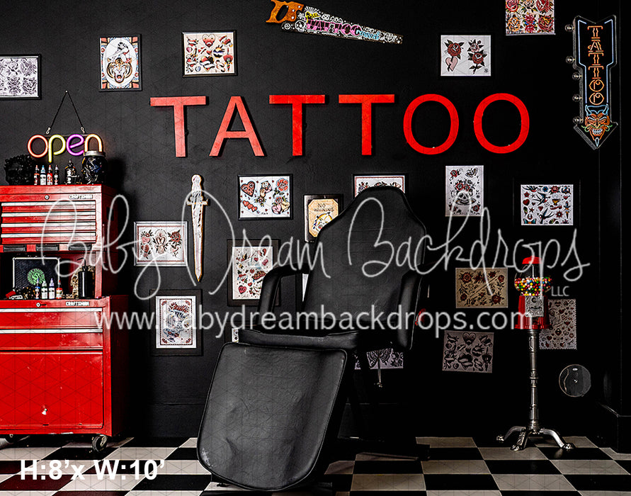 Tattoo Shop Inside Ink Chair (NL)