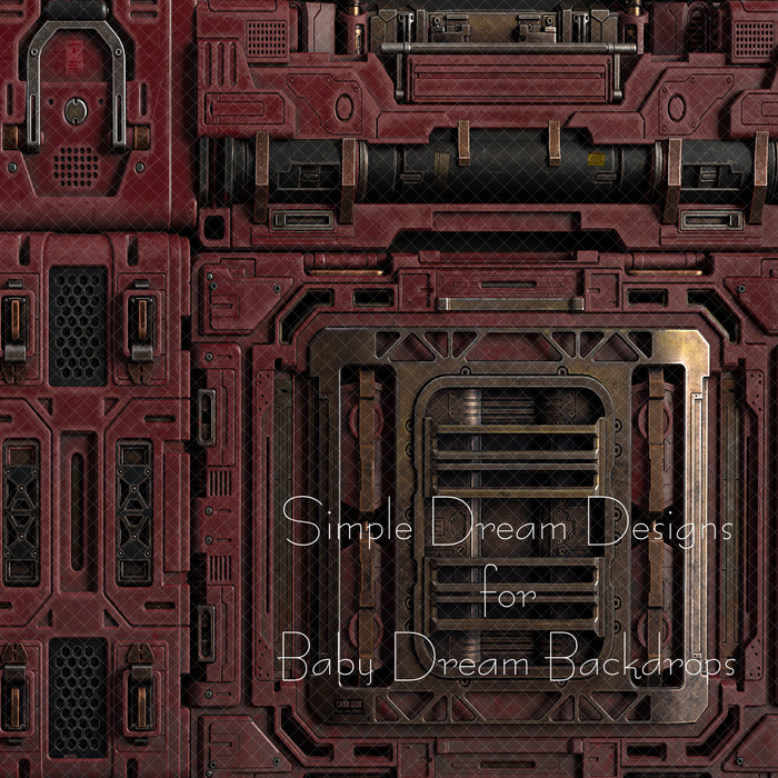 X Drop tech wall ruby