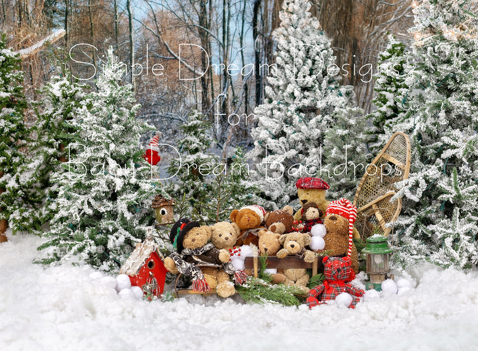 Teddy Sleigh No Lights