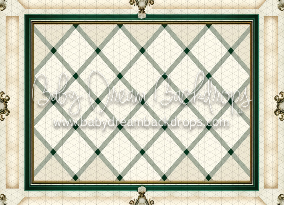 The Bayou Ballroom Creamy Fabric Floor (MD)