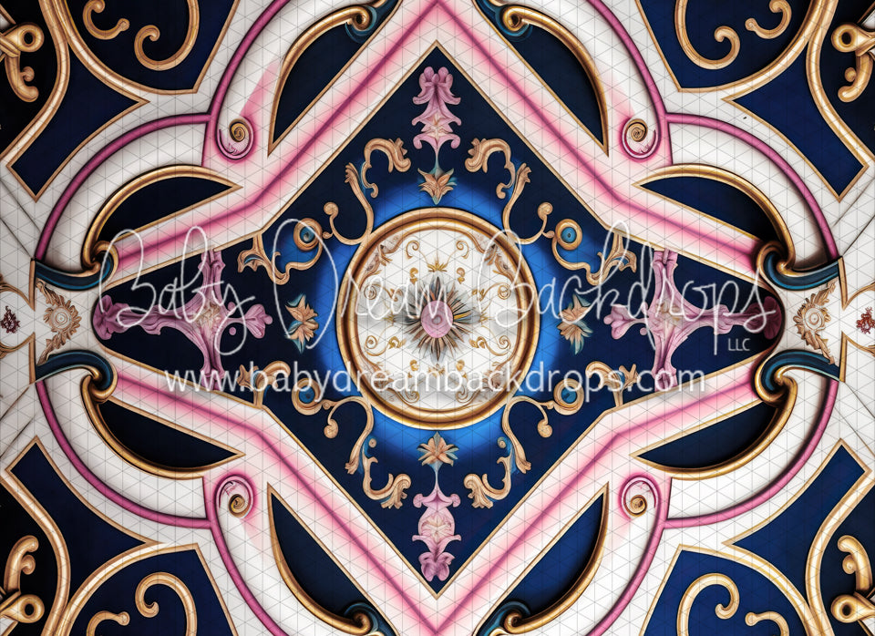 The Grand Blue Staircase Fabric Floor (MD)