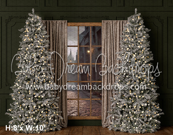The Spirit Of Christmas Window with Trees (VR)