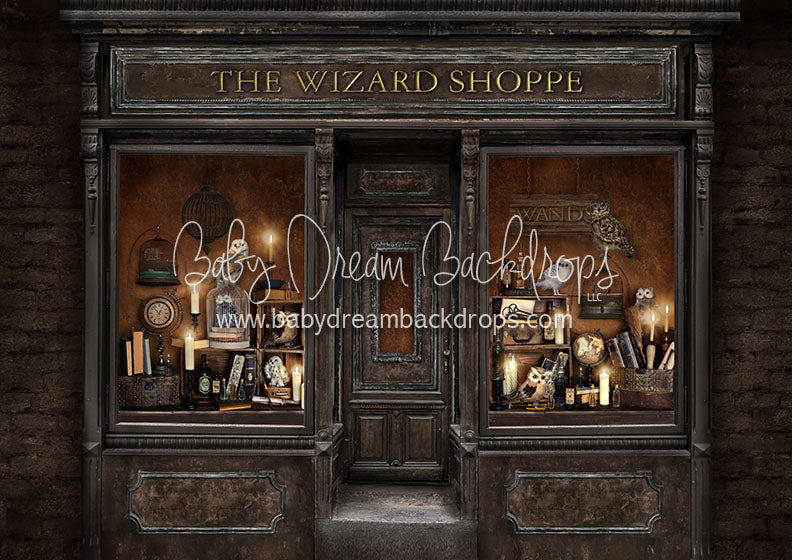 The Wizard Shoppe - 5x7 Backdrop - JA (Matte Fleece)