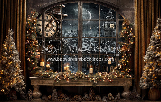 Time for Christmas Window (JA)