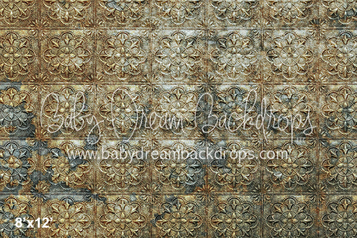 Tin Wall Blue Gold (KH)
