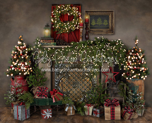 Tin Tidings Mantel Lights