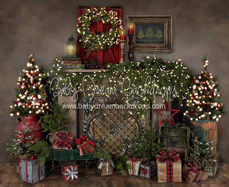 Tin Tidings Mantel Lights