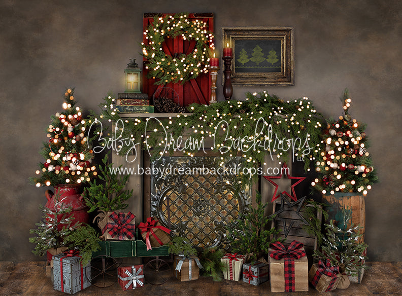 Tin Tidings Mantel Lights