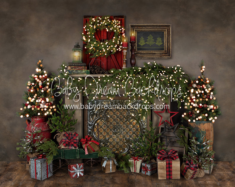 Tin Tidings Mantel Lights